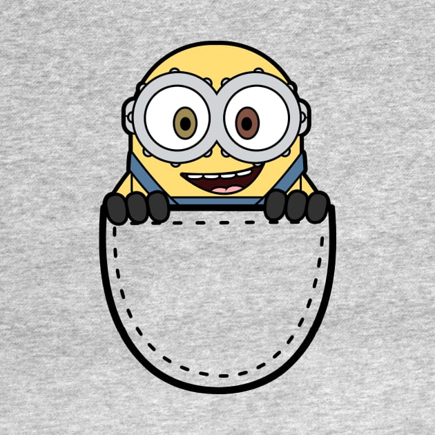 Minions Bob In The Pocket by nataliawinyoto